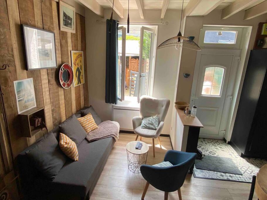 Yport, Maison De Pecheur Avec Jolie Terrasse. Bagian luar foto