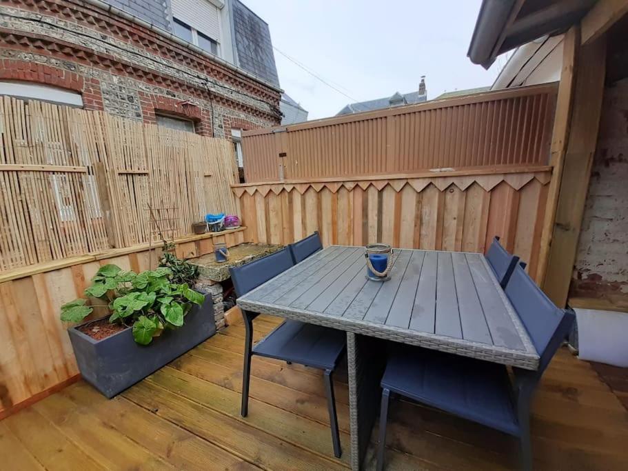 Yport, Maison De Pecheur Avec Jolie Terrasse. Bagian luar foto