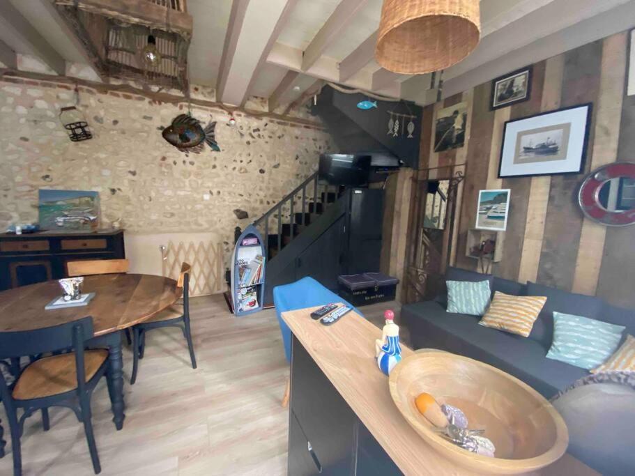 Yport, Maison De Pecheur Avec Jolie Terrasse. Bagian luar foto